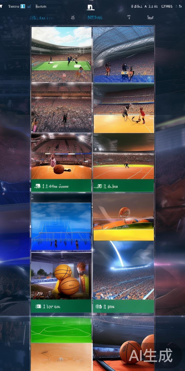 多样化的赛事覆盖
平台涵盖足球、篮球、网球、排球